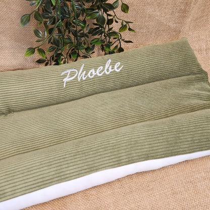 Coussin Grenouille Imperméable SOLO - Velours Côtelé