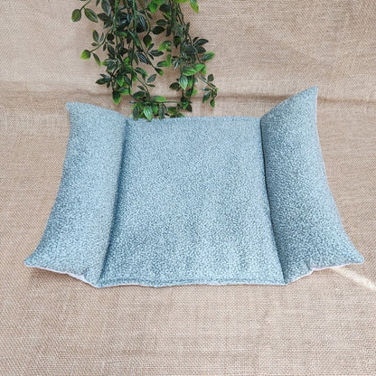 Coussin Grenouille imperméable DUO - Velours alvéolé