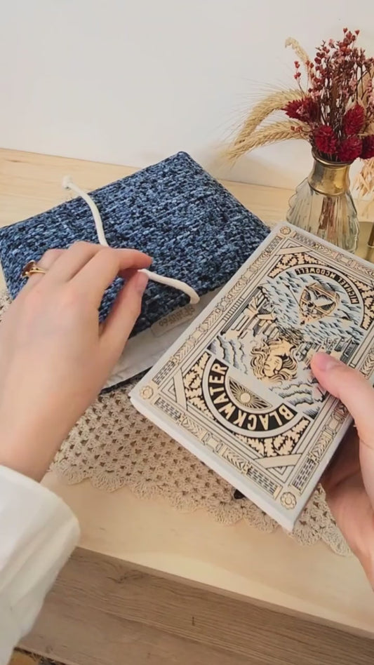 Pochette livre matelassée